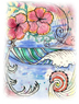 hibiscus - kayla anderson art | Curator Web Design Diana Giesbrecht