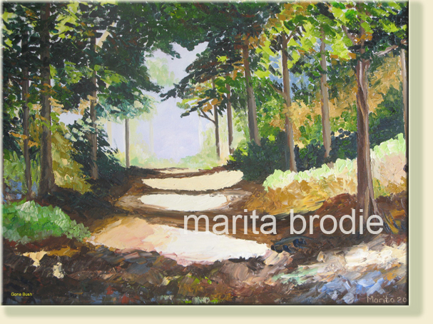 GONE BUSH | Marita Brodie Art from the Heart