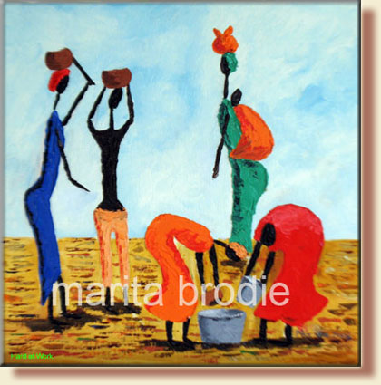 HARD at WORK | Marita Brodie Art from the Heart