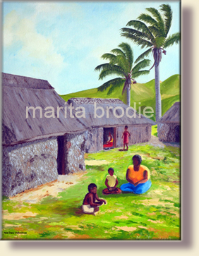 MAI DARU VEITALANOA | Marita Brodie Art from the Heart