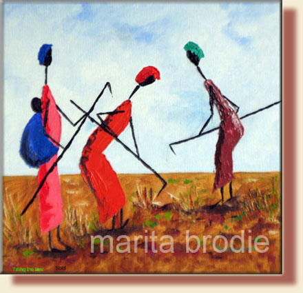 TILLING the LAND | Marita Brodie Art from the Heart