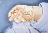 Marita Brodie Art - Scarlett's Hand | Curator Web Design Diana Giesbrecht