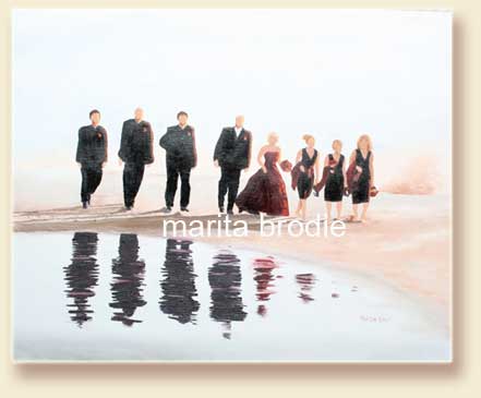 SEASIDE WEDDING | Marita Brodie Art from the Heart