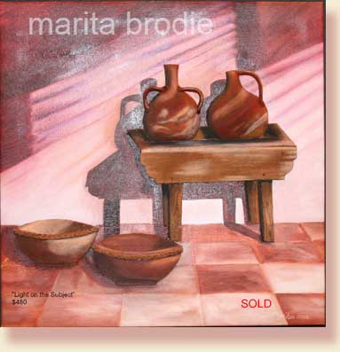 LIGHT ON THE SUBJECT | Marita Brodie Art from the Heart