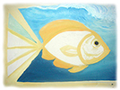 golden surf - kayla anderson art | Curator Web Design Diana Giesbrecht