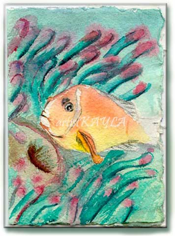 clown around - kayla anderson art | Curator Web Design Diana Giesbrecht