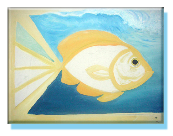 golden surf - kayla anderson art | Curator Web Design Diana Giesbrecht
