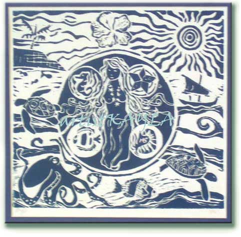 her ocean - kayla anderson art | Curator Web Design Diana Giesbrecht
