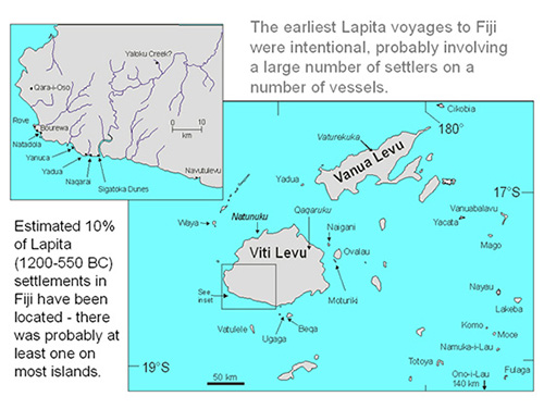 CONJECTURE lapita pottery settlements