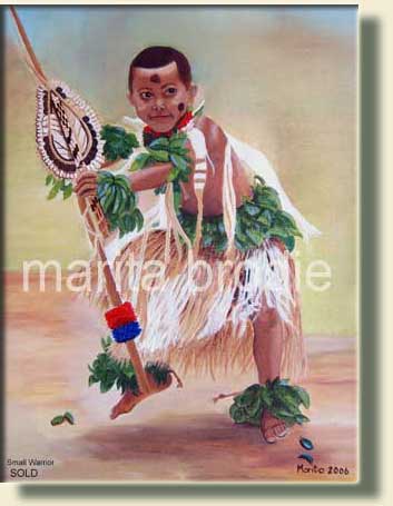 SMALL WARRIOR | Marita Brodie Art from the Heart