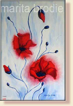 POPPIES | Marita Brodie Art from the Heart