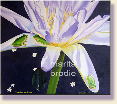 GARDEN PARTY | Marita Brodie Art from the Heart