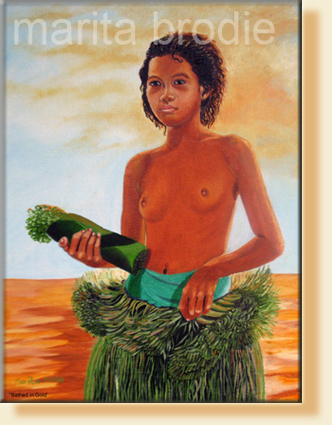 BATHED IN GOLD | Marita Brodie Art from the Heart
